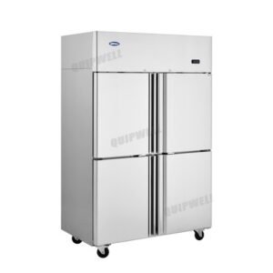 Quipwell TBSA10 4-Split Door Upright Storage Fridge 900L