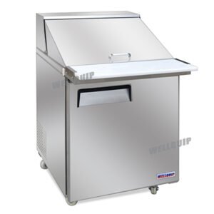 Quipwell MSA22 1-Door Salad Prep Fridge 224L