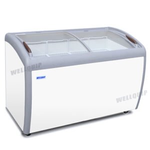 Wellquip KC36A Glass Display Chest Freezer 360L