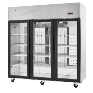 Quipwell TGA15B 3-Door Upright Display Fridge 1450L - Image 3