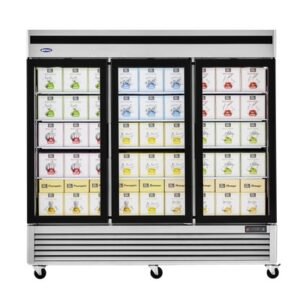 Quipwell BGA2K 3-Door Upright Display Fridge 2050L - Image 3