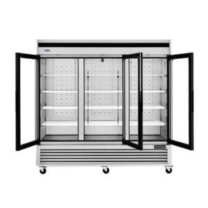 Quipwell BGC2K 3-Door Upright Display Freezer 2050L - Image 3