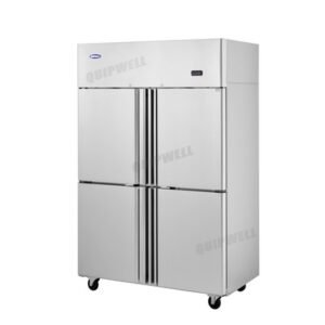 Quipwell TBSA10 4-Split Door Upright Storage Fridge 900L - Image 4