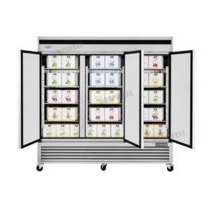 Quipwell BSC2K 3-Door Upright Storage Freezer 2050L - Image 4