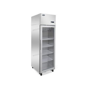 Quipwell TGC50 1-Door Upright Display Freezer 410L