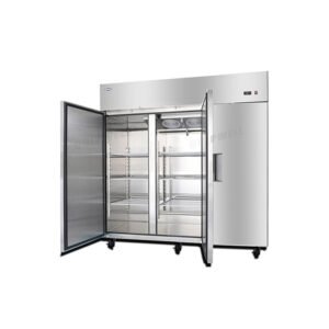 Quipwell TSC1A2 3-Door Upright S/S Combo 1xFreezer 2xFridge
