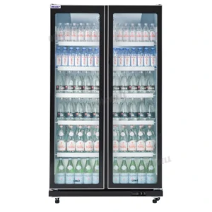 Wellquip IV26 2-Door Upright Display Fridge 800L - Image 4