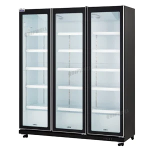 Wellquip IV36 3-Door Upright Display Fridge 1200L - Image 5
