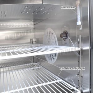 Quipwell PPA06 1-Door Pizza Prep Fridge 396L - Image 5