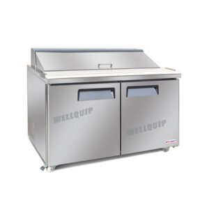 Quipwell SSA34 2-Door Salad Prep Fridge 340L