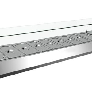 Quipwell VRX93 9xGN1/3 Salad Counter Fridge 2000mm(W) - Image 4