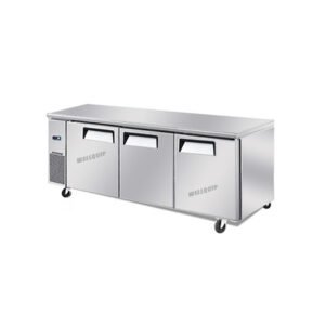 Quipwell WC1868 3-Door S/S Under Bench Freezer 1800x600x850mm