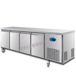 Quipwell WFA56 4-Door S/S Under Bench Fridge 2230x700x850mm