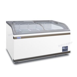 Wellquip KC500 Glass Display Chest Freezer 500L