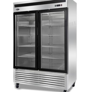 Quipwell BGA13 2-Door Upright Display Fridge 1335L - Image 3