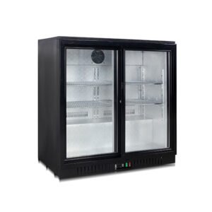 Quipwell LG211B 2-Door Bar Fridge 210L (Hinged)