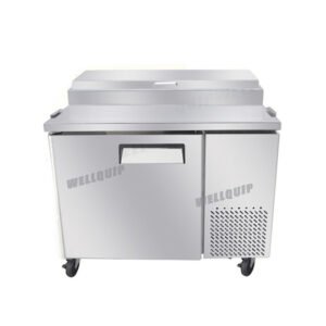 Quipwell PPA06 1-Door Pizza Prep Fridge 396L
