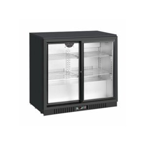 Quipwell LG212S 2-Door Bar Fridge 210L (Sliding)