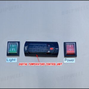 Quipwell TGC13 2-Door Upright Display Freezer 1300L - Image 4